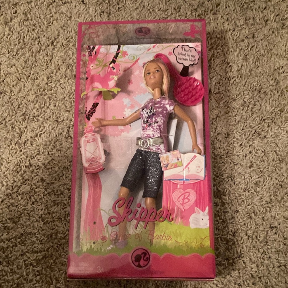 New Barbie Skipper camping birdwatching